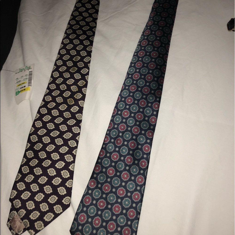 VINTAGE MADE IN USA DIOR TIES